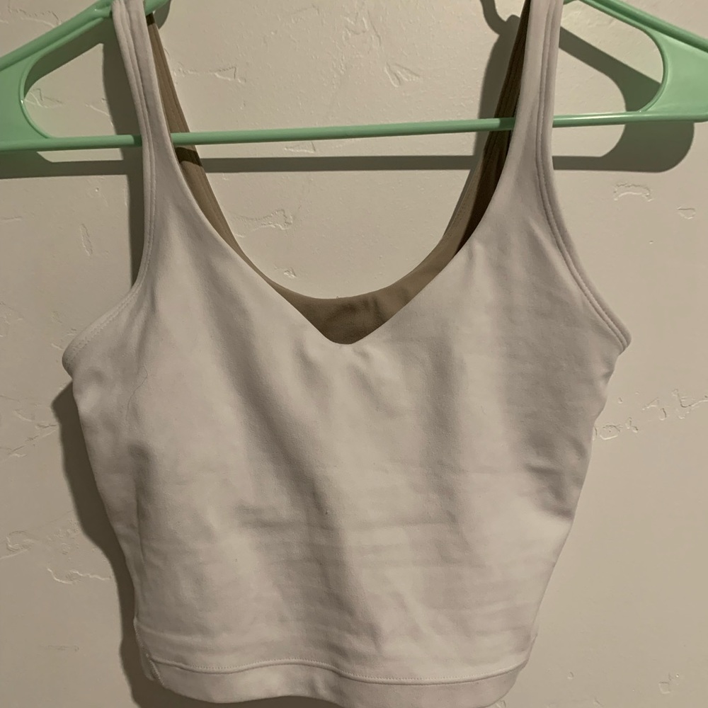 White Lululemon Align Tank 2